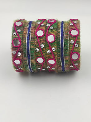 Rainbow Radiance: Handcrafted Multicolor Bangles