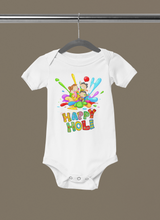 Load image into Gallery viewer, A2 Fashion- &#39;HAPPY HOLI&#39; Romper For Babies/Newborn