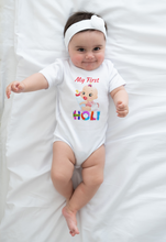 Load image into Gallery viewer, A2 Fashion- &#39;MY FIRST HOLI&#39; Romper For Babies/Newborn