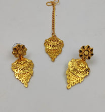 Load image into Gallery viewer, A2 Fashion Traditional Gold Plated Ethnic Wedding Necklace Jewellery Set