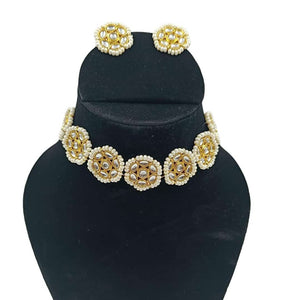 A2 Fashion Designer Kundan Bhai Bhabhi Kundan Rakhi Bracelet, jwellery Set Combo Hamper