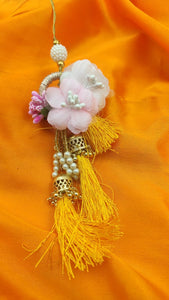 A2 Fashion Fancy Traditional Floral Rakhi Lumba For Bhabhi