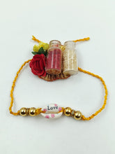 Load image into Gallery viewer, A2 Fashion Fancy &quot;LOVE&quot; Beaded Rakhi For Brother