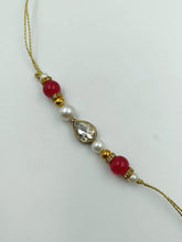 Load image into Gallery viewer, A2 Fashion Traditional Kundan Designed Bhaiya Bhabhi Rakhi/Couple Rakhi