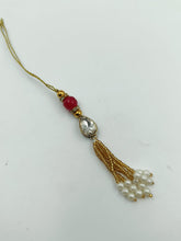 Load image into Gallery viewer, A2 Fashion Traditional Kundan Designed Bhaiya Bhabhi Rakhi/Couple Rakhi