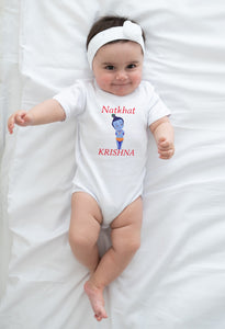 A2 Fashion- Janmashtami Special 'Natkhat Krishna' Romper For Babies/Newborn