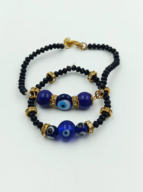 A2 Fashion Beaded Stylish Evil Eye Bracelets For Women And Girls