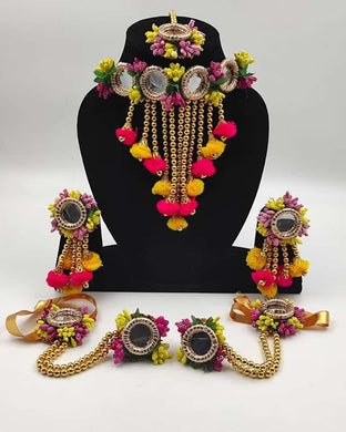 Female Artificial Flower Jewellery Set at Rs 700/set in Delhi | ID:  22152729462