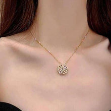 Load image into Gallery viewer, A2 Fashion Magnetic Clavical American Diamonds Heart Pendent Chain Necklace For Girls