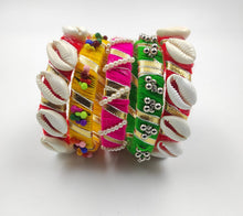 Load image into Gallery viewer, Handmade Elegance: A2 Fashion Handcrafted Thread Bangles – A Tapestry of Tradition and Style