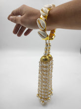 Load image into Gallery viewer, &quot;Pearl &amp; Kaudi Symphony:A2 Fashion Kalire-Inspired Bangles&quot;