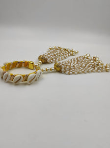 "Pearl & Kaudi Symphony:A2 Fashion Kalire-Inspired Bangles"