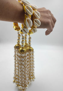 "Pearl & Kaudi Symphony:A2 Fashion Kalire-Inspired Bangles"