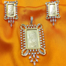 Load image into Gallery viewer, Elegance Revered: A2 Fashion Victorian-inspired Pendant and Earring Ensemble