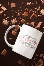 Load image into Gallery viewer, Valentine Special: &quot;LOVE&quot; Quote Printed Coffee Mug