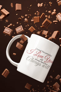 Valentine Special: "LOVE" Quote Printed Coffee Mug