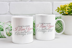 Valentine Special: "LOVE" Quote Printed Coffee Mug