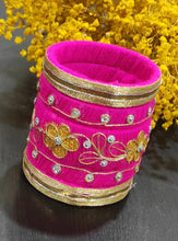 Load image into Gallery viewer, A2 Fashion Handcrafted Gota Thread Bangles