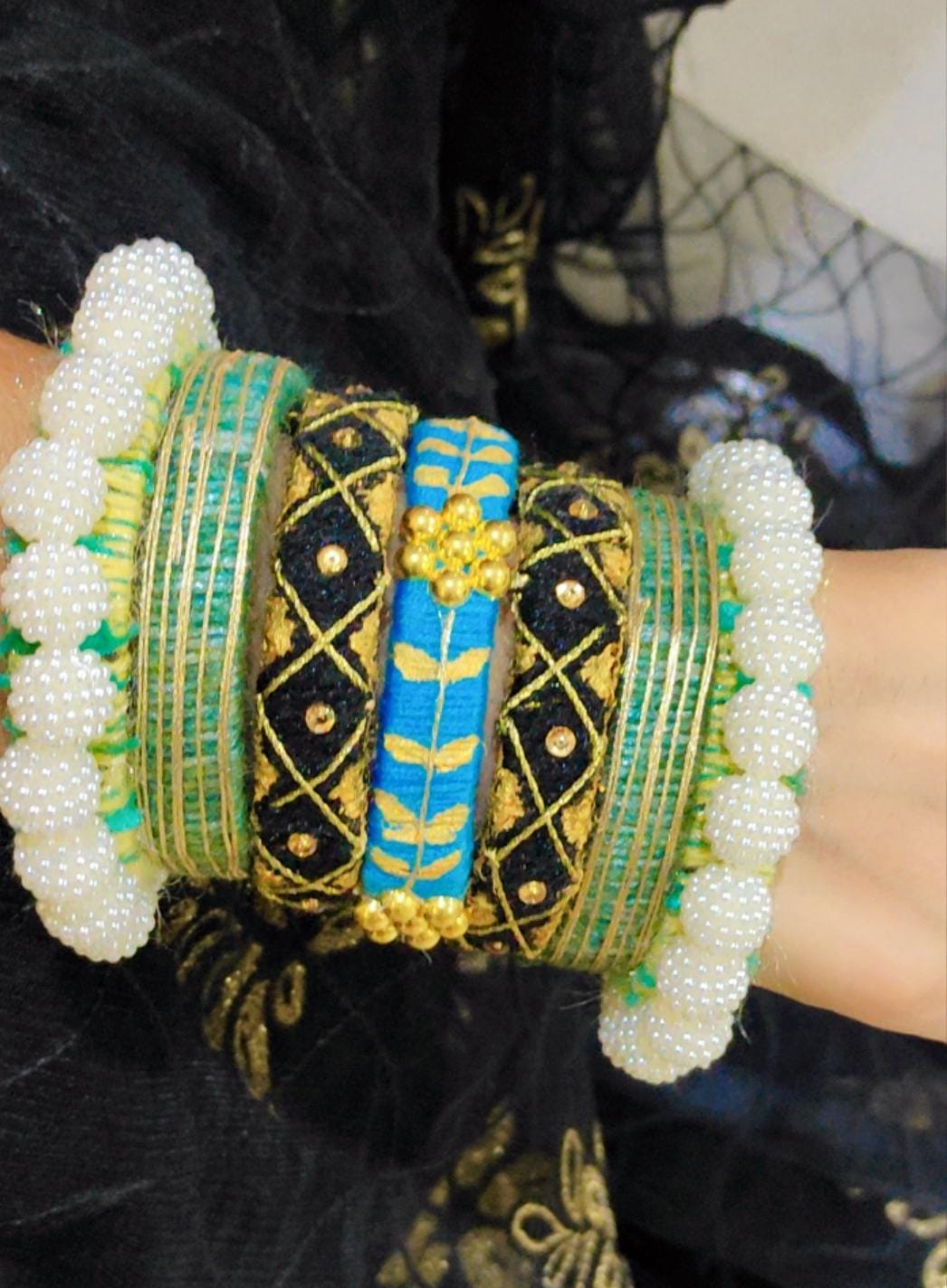 A2 Fashion Multicolour Handcrafted Bangles For Women