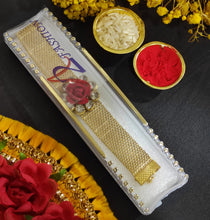 Load image into Gallery viewer, A2 Fashion Gold Plated Stone Bracelet Rakhi