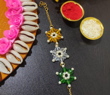 Load image into Gallery viewer, A2 Fashion Multicolour Beaded Rakhi