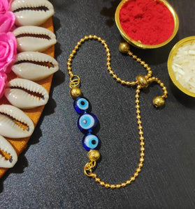 A2 Fashion Evil Eye Bracelet Rakhi