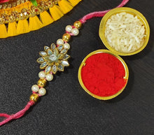 Load image into Gallery viewer, A2 Fashion Fancy Stone Work Rakhi For Brother