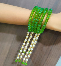 Load image into Gallery viewer, A2 Fashion Green Beaded Bracelet For Girls