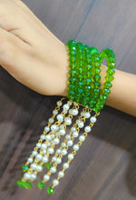 Load image into Gallery viewer, A2 Fashion Green Beaded Bracelet For Girls