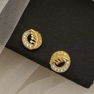 A2 Fashion Gold Plated Stud Earring