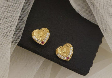 A2 Fashion Gold Plated Stud Earring