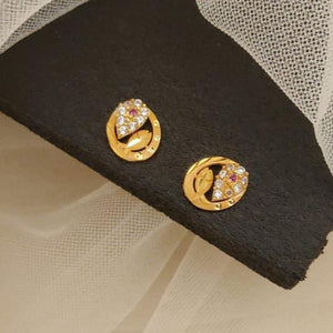 A2 Fashion Gold Plated Stud Earring For Women