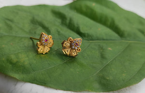 A2 Fashion Gold Plated Stud Earring