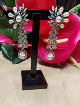 Load image into Gallery viewer, A2 Fashion Pretty  Long Party Wear CZ Earrings