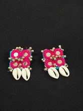 Load image into Gallery viewer, A2 Fashion Mirror Work Handmade Boho Choker Earring Set