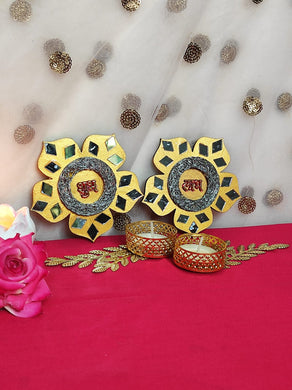 A2 Fashion Shubh Labh T-Light Combo/ Diwali Gift Hamper