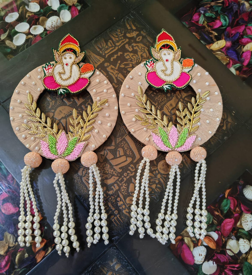 Handmade Ganpati Wall hanging/ Door Hangings For Diwali Decoration/ Home decoration