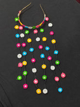 Load image into Gallery viewer, A2 Fashion Multicolour Mirror Work Trending Hair Accessory/ Hair Band For Girls