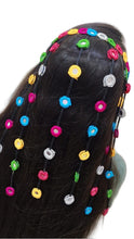 Load image into Gallery viewer, A2 Fashion Multicolour Mirror Work Trending Hair Accessory/ Hair Band For Girls