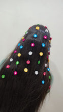 Load image into Gallery viewer, A2 Fashion Multicolour Mirror Work Trending Hair Accessory/ Hair Band For Girls