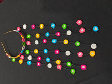 Load image into Gallery viewer, A2 Fashion Multicolour Mirror Work Trending Hair Accessory/ Hair Band For Girls