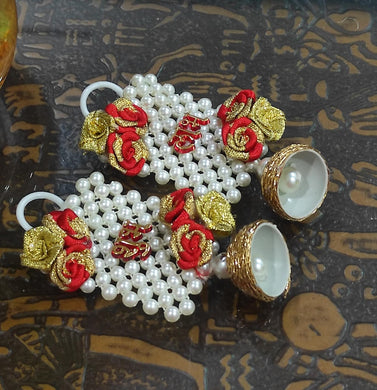 A2 Fashion Diwali decoration Handmade Pearl Shubh Labh