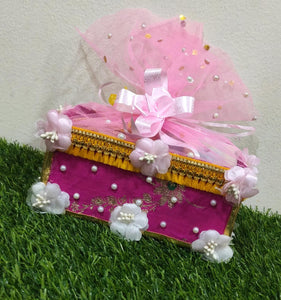 A2 Fashion Exclusive Handcrafted Bhaiya Bhabhi Rakhi Hamper