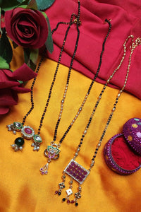 A2 Fashion Designer Mangalsutra Combo