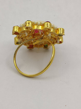 Load image into Gallery viewer, Gold Plated Pearl Ring