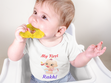 Load image into Gallery viewer, A2 Fashion -My First Rakhi Romper For Babies/Newborn