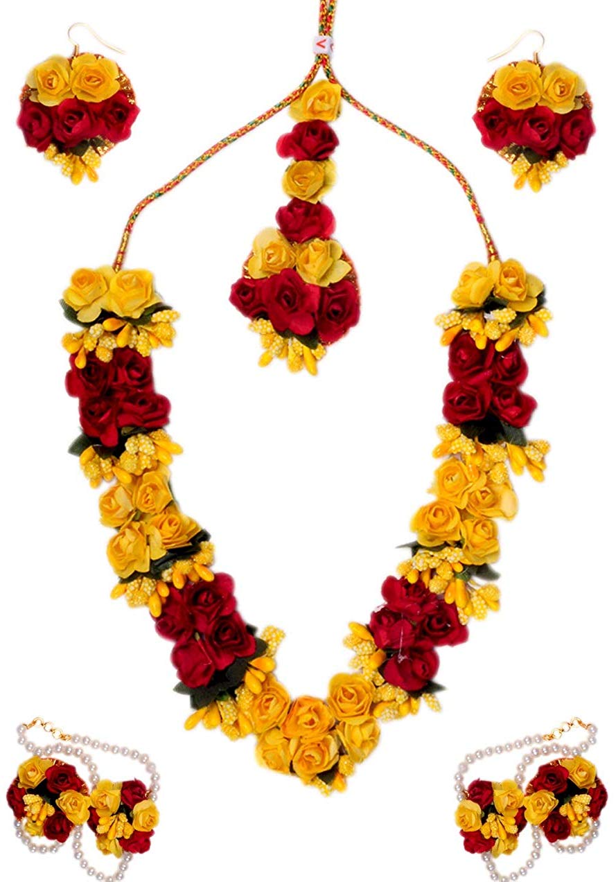 Urveeja Yellow Necklace Set – I Jewels