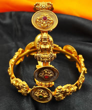 Load image into Gallery viewer, A2 Fashion Royal Affair Antique Gold Plated Bangles