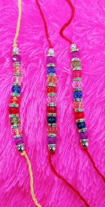 Exclusive Handmade Beaded Rakhi ( Set of 6)