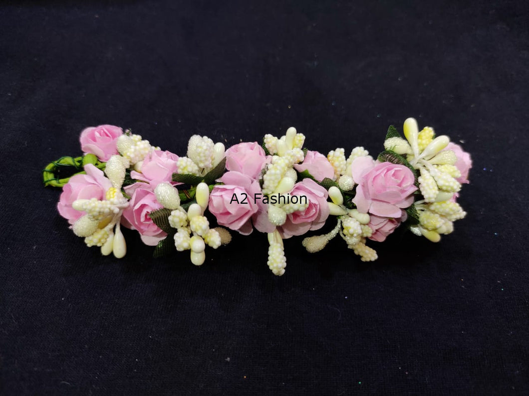 Handmade Artificial Flower Gajra/Hair Accessorie